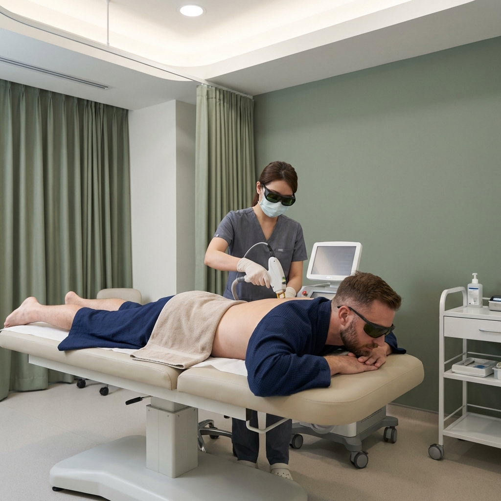 Laser hair removal MALE